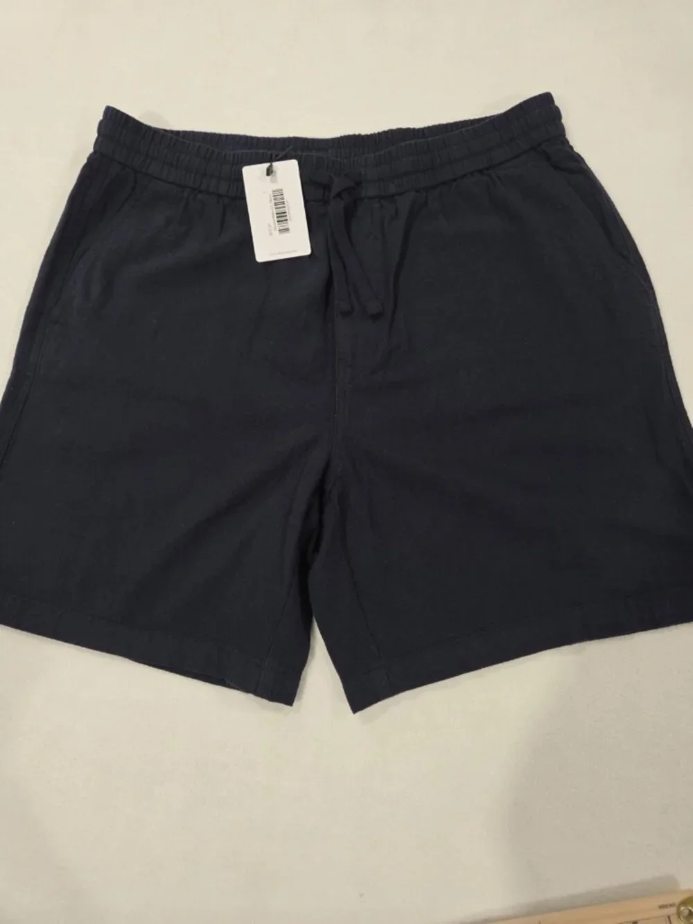 NWT Collars and Co Large Toscano Linen Cotton Shorts Mens 7